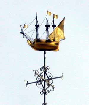  Copper Galleon mounted on Seaman