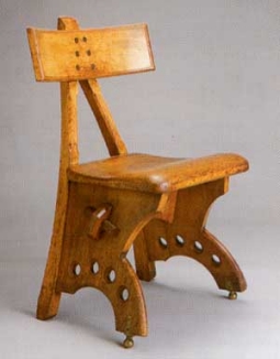 Pugin The Granville Chair. Design 1870